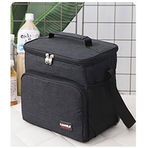 Ισοθερμική Τσάντα Ψυγείο 11lt 26x17x24cm Μαύρο