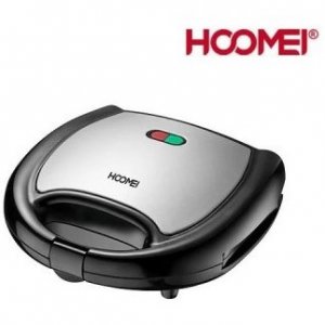 Hoomei Ηλεκτρική Τοστιέρα 750W με Αντικολλητικές Πλάκες - Ενδεικτική Λυχνία &amp; Αυτόματο Έλεγχο Θερμοκρασίας HM-5820