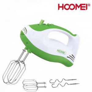 Hoomei Μίξερ Χειρός 200W με 5 Ταχύτητες &amp; Λειτουργία Turbo - Hand Mixer HM-6820 Πράσινο