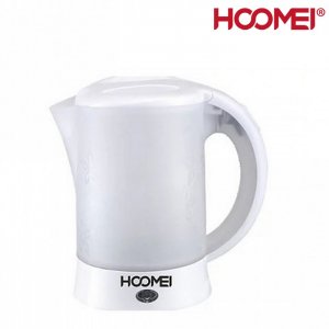 Hoomei Ηλεκτρικός Βραστήρας Νερού 600ml 650W με Περιστρεφόμενη Βάση HM-5506 - Λευκός
