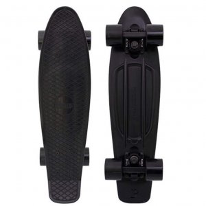 Penny Board Skateboard 22 - Τροχοσανίδα Σκέητμπορντ με Τροχούς 55x14x9.5cm - Μαύρο