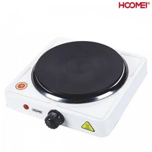 Hoomei Μονή Επιτραπέζια Εστία Εμαγιέ 1500W με 5 Ρυθμίσεις Θερμοκρασίας HM-5610 - Λευκή
