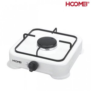 Hoomei Μονή Επιτραπέζια Εστία Υγραερίου με Χειροκίνητη Ανάφλεξη HM-561T Λευκή