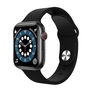 Bluetooth Smart Watch - Αδιάβροχο Ρολόι με Οθόνη Αφής, Οξύμετρο, Βηματομετρητή, Θερμιδομετρητή, Πιεσόμετρο, Παρακολούθηση Ύπνου - LD6 Black