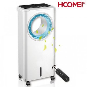 Hoomei Επιδαπέδιος Ανεμιστήρας Χωρίς Πτερύγια 80W Air Cooler με Τηλεχειριστήριο - Χρονοδιακόπτη, 3 Ταχύτητες &amp; Περιστρεφόμενος - Bladeless Fan