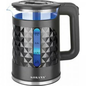 Sokany Βραστήρας 2.3lt 2000W Μαύρος