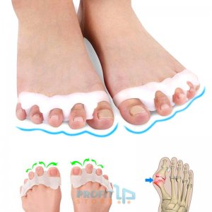 Σετ ToeRELIEF Spacer - Ευθυγραμμιστικό &amp; Διαχωριστικό Δαχτύλων - Διορθωτής για Κότσι &amp; Πρόληψης