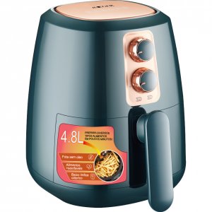Haeger Φριτέζα Αέρος 1350W με Αποσπώμενο Κάδο 4.8L &amp; Ρυθμιζόμενο Θερμοστάτη