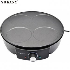 Sokany Συσκευή για Pancakes 1200W με 4 Θέσεις &amp; Αντικολλητικές Πλάκες