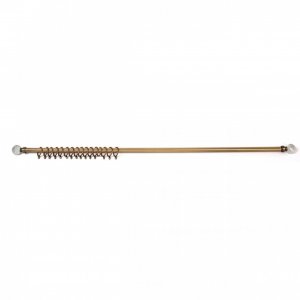 Μεταλλικό Πτυσσόμενο Κουρτινόξυλο 210-400cm Φ25-28 - Μπρονζέ