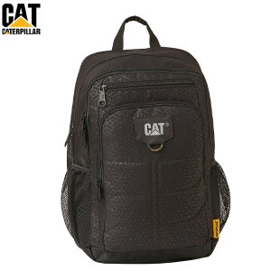 Επεκτάσιμο Σακίδιο Πλάτης BENNETT 30L CAT 84184 Caterpillar - Black Heat Embossed 478
