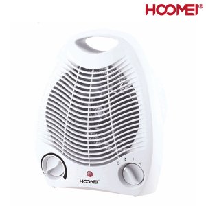 Hoomei Αερόθερμο Δαπέδου 1000-2000W με 2 Βαθμίδες Θέρμανσης - Λαβή Μεταφοράς &amp; Προστασία από Υπερθέρμανση - Λευκό