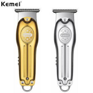 Kemei Επαγγελματική Κουρευτική Μηχανή 5W Επαναφορτιζόμενη Ρυθμιζόμενου Μήκους Κοπής σε Διάφορα Χρώματα