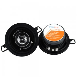 Σετ Ηχεία Αυτοκινήτου 3.5 300W RMS 2 Δρόμων - Pervoi Μαύρα 2τμχ