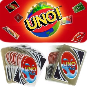 Αδιάβροχο Επιτραπέζιο UNO Κάρτες - UNO H2O Cards - Card Game