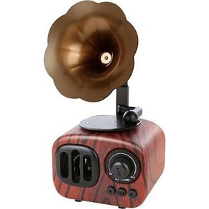 Επιτραπέζιο Ασύρματο Ρετρό Ηχείο Bluetooth B7 με Ραδιόφωνο Σκούρο Καφέ
