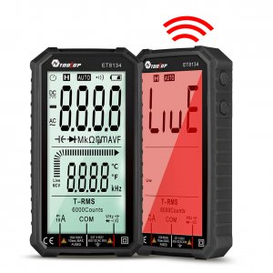 Μεγάλο Ψηφιακό Multi Tester Πολύμετρο NCV, Μέτρηση Διόδου, Χωρητικότητας, Θερμοκρασίας, DMM, TRMS Οθόνη LCD CC,CA