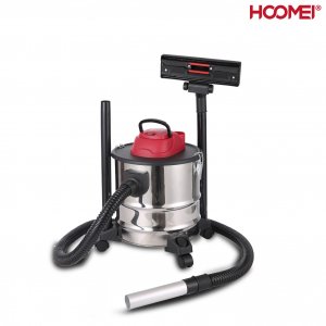 Hoomei Τροχήλατη Σκούπα 1200W Ιδανική για Στάχτη με Ανοιξείδωτο Κάδο 18L &amp; Φίλτρο HEPA