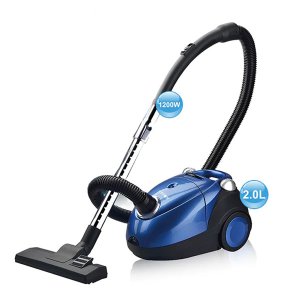 Haeger Ηλεκτρική Σκούπα 1200W με Σακούλα 2L - Μπλε