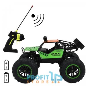 Τηλεκατευθυνόμενο Αυτοκίνητο Andowl Crawler Off-road για Παιδιά - Πράσινο