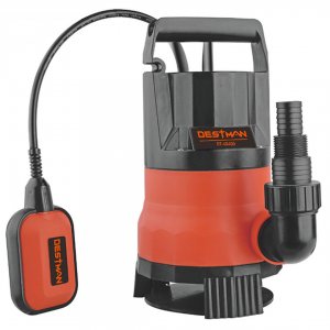 Ισχυρή Υποβρύχια Αντλία 133L/min 400W -  Αδιάβροχη Submersible Pump Νερού, Ακαθάρτων, Λυμάτων