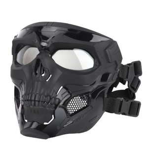 Προστατευτική Μάσκα για Κυνήγι / Paintball / Air - Soft σε Σχήμα Κρανίου Full Face Tactical Gear