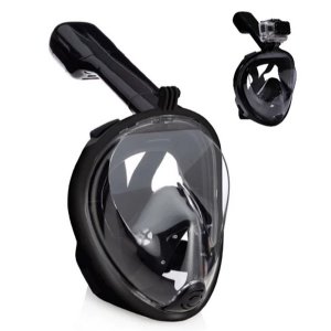 Sub Full Face Snorkel - Ολοπρόσωπη Μάσκα Κατάδυσης με Αναπνευστήρα &amp; Βάση για Action Camera
