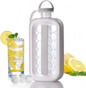 Ισοθερμική Παγοθήκη - Παγοκύστη Ice Ball Maker για Παγάκια με 1 Κίνηση.