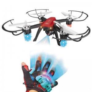 Mini Τηλεκατευθυνόμενο Ελικόπτερο Χειρός Quadcopter Drone 6 Axis Gyro 2.4GHz 4CH 3D-360 Degrees Eversion