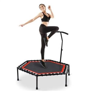 Τραμπολίνο Εκγύμνασης έως 120kg με Λαβή 3 Θέσεων - 122cm