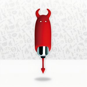 Mini Δονητής Κάψουλα σε Σχήμα Μικρού Δαίμονα - Little Devil Pocket Vibe