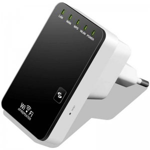 Andowl WiFi Extender Single Band 2.4GHz 300Mbps με 2 Θύρες Ethernet