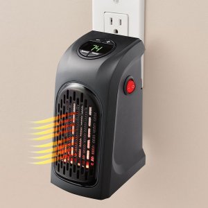 Μίνι Σόμπα Πρίζας - Αερόθερμο 350Watt Handy Heater με Θερμοστάτη και Χρονοδιακόπτη