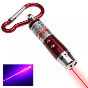 Laser Pointer και Φακός LED Τσέπης 2 σε 1