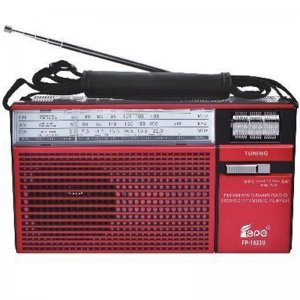 Επιτραπέζιο Retro Ραδιόφωνο FP-1823U FM/AM/SW/USB/SD/TF Kόκκινο