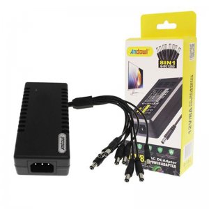 Universal Tροφοδοτικό 12V 8A με 8 Bύσματα Andowl