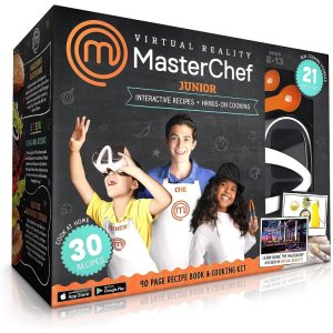 MasterChef Junior VR - Διαδραστικό Παιχνίδι Μαγειρικής Εικονικής Πραγματικότητας με Γυαλιά VR - Για ηλικίες 8 έως 13 ετών - Abacus Brands