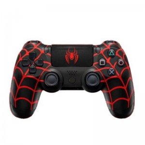 Ασύρματο Χειριστήριο Gamepad PS4   Doubleshock - Συμβατό με PS TV PS Now Wireless Controller Spider-Man V6