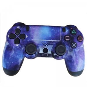 Ασύρματο Χειριστήριο Gamepad PS4   Doubleshock - Συμβατό με PS TV PS Now Wireless Controller Space Μωβ