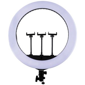 Επαγγελματικό Φωτιστικό Ring Light 34εκ. με Βάσεις για Κινητό και Χειριστήριο