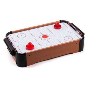 Φορητό Ξύλινο Επιτραπέζιο Παιχνίδι  Ice Hockey 56x30x10 cm