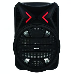 Φορητό Ασύρματο Bluetooth Ηχείο με Μικρόφωνο για Καραόκε και RGB Φωτισμό 5000W
