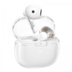 Ασύρματα Ακουστικά Bluetooth με Noise Cancellation και Θήκη Φόρτισης - Remax CozyBuds W18 Λευκό
