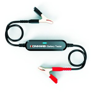 Αναλογικό Διαγνωστικό Μπαταριών - Automotive Battery Tester με Κροκοδειλάκια και Bluetooth για iOS ή Android Konnwei