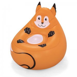 Παιδική Φουσκωτή Πολυθρόνα Αλεπού 72x72x64 cm - Bestway - Cozy Critters