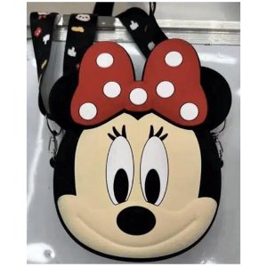 Τσαντάκι Ώμου Σιλικόνης Με Λουράκι Minnie