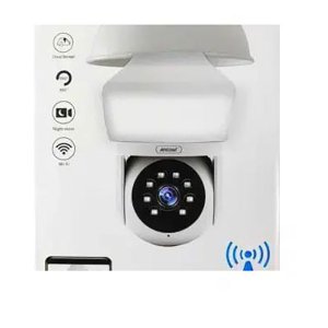 ANDOWL Smart Κάμερα Παρακολούθησης Wi-Fi 4K με Ηχείο σε Σχήμα Λάμπας Q-S600
