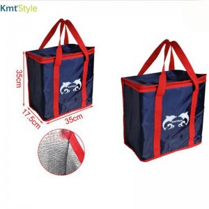 Ισοθερμική Τσάντα Ώμου 20Lt 35×17.5x35cm - Κόκκινο/Μπλε