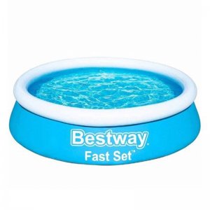 Φουσκωτή Στρόγγυλη Πισίνα 183 x 51 cm -  Fast Set Bestway