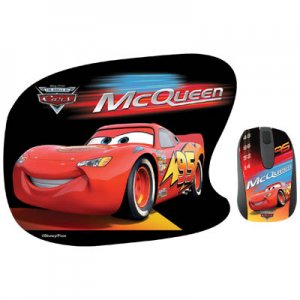 Σετ Οπτικό Ποντίκι και Mouse Pad Disney CARS